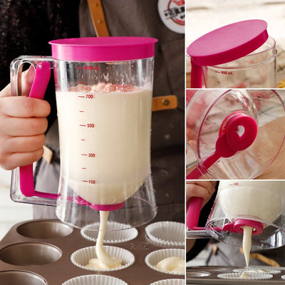 BatterEase - Pancake & Cupcake Batter Dispenser